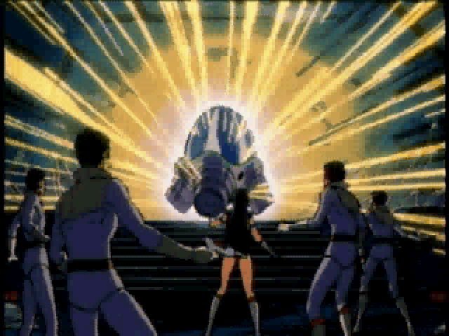 Time Gal & Ninja Hayate screenshot 4 for Sega Saturn
